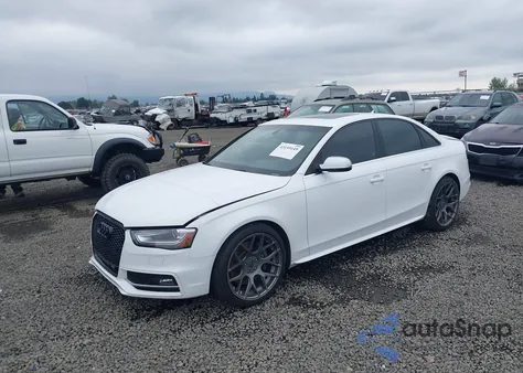 2016 Audi S4 3.0T Premium Plus from USA, damaged, VIN WAUBGAFL0GA005955